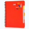 5-Subjects Notebook - 300 Pages, A5, Pack of 4 pcs (NA554)